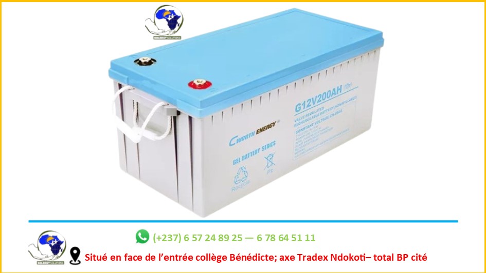 BATTERIE GEL 200 AH CWT